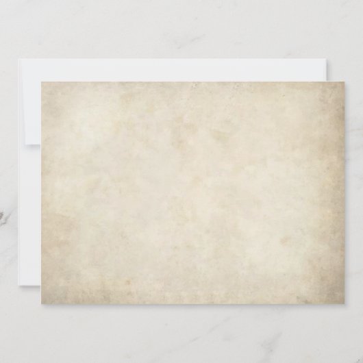 Vintage Feier zum 50. Jahrestag Einladung (Rückseite)