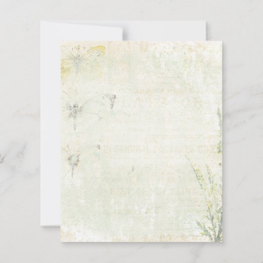 VINTAGE Feier zum Leben (Rückseite)