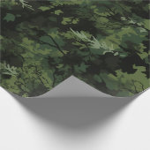 Vintage Feiertage Geschenkpapier (Ecke)