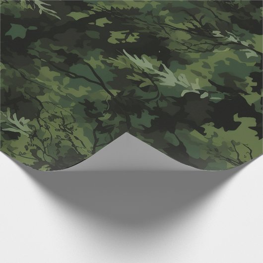 Vintage Feiertage Geschenkpapier (Ecke)