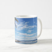 Vintage Feiertage Kaffeetasse (VorderseiteRechts)