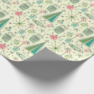 Vintage-Feiertags-Spaß! ©studioxtine Geschenkpapier