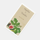 Vintage Feigen Serviette (Ecke)