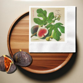 Vintage Feigen Serviette