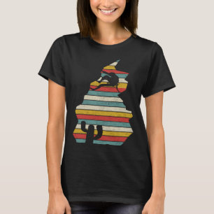 Vintage-Felsenkletterer-Bergsteiger-Wanderer T-Shirt