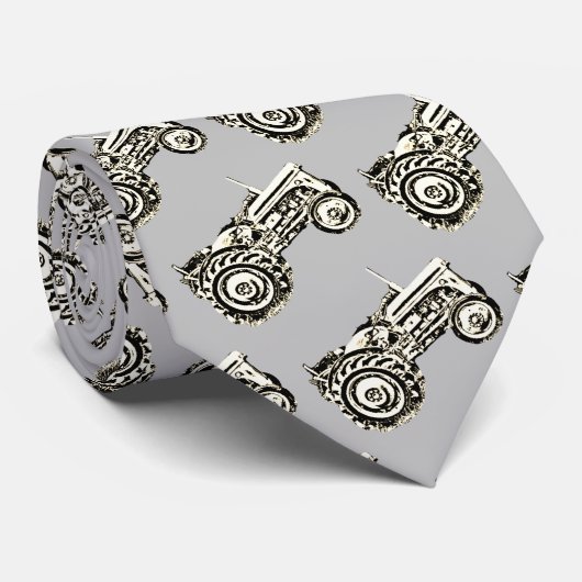 Vintage Fergistraktor Krawatte (Gerollt)