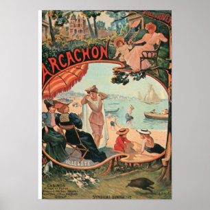 Vintage Ferien Poster