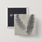 Vintage Ferns Button (Vorne & Hinten)