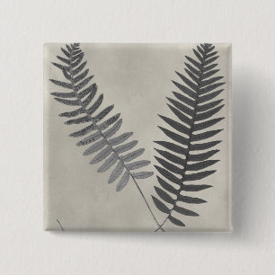 Vintage Ferns Button