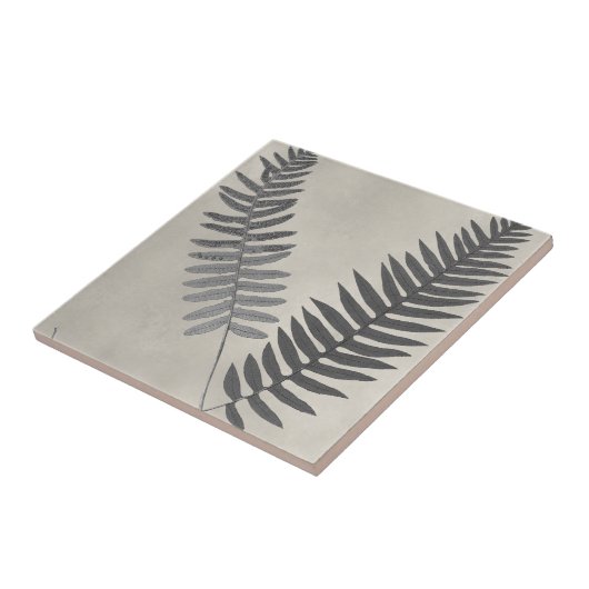 Vintage Ferns Fliese (Seite)