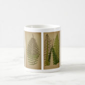 Vintage Ferns Kaffeetasse (Mittel)