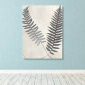 Vintage Ferns Leinwanddruck (Insitu (Holzboden))