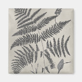 Vintage Ferns Magnet (Vorne)