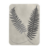 Vintage Ferns Magnet (Vertikal)