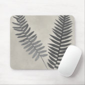 Vintage Ferns Mousepad (Mit Mouse)