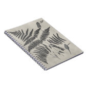 Vintage Ferns Notizblock (Rechte Seite)