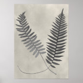 Vintage Ferns Poster (Vorne)