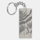Vintage Ferns Schlüsselanhänger (Vorderseite links)