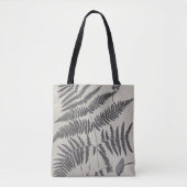 Vintage Ferns Tasche (Vorderseite)