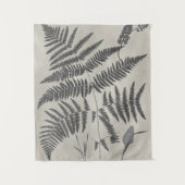 Vintage Ferns Wandteppich (Vorderseite)