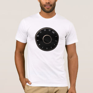 Vintage-Fernseher-VHF-Drehschalter-T-Shirt T-Shirt