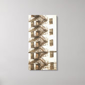 Vintage Feuerentfernung Leinwanddruck (Vorderseite)