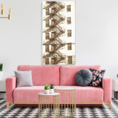 Vintage Feuerentfernung Leinwanddruck (Insitu (Wohnzimmer))