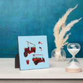 Vintage Feuerlöschausrüstung, Fotoplatte (InSitu)