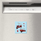 Vintage Feuerlöschausrüstung, Magnet (In Situ (Geschirrspüler))