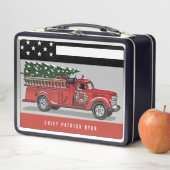 Vintage Feuerlöschlinie Metall Brotdose (Beispiel)