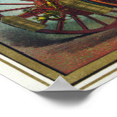 Vintage Feuerlöschwerbung Poster (Ecke)