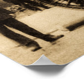 Vintage Feuerwehr Poster (Ecke)