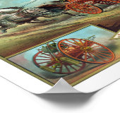 Vintage Feuerwehr Poster (Ecke)