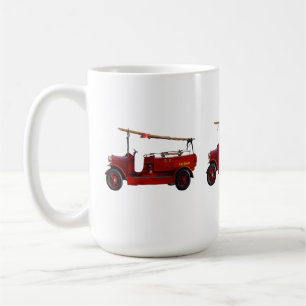 Vintage Feuerwehrfahrzeuge, Kaffee-Tasse Kaffeetasse