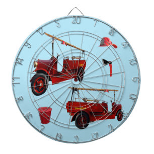 Vintage-Feuerwehrgeräte, Dartscheibe
