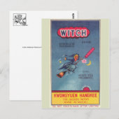 Vintage Feuerwerkspaket Postkarte (Vorne/Hinten)