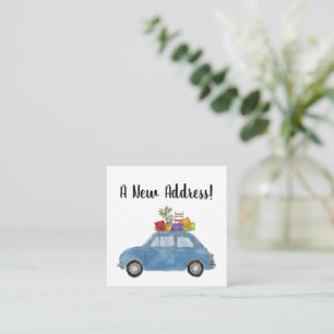 Vintage Fiat 500 Neue Adresskarte Begleitkarte