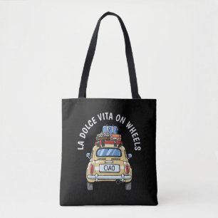 Vintage-Fiat-Auto Tasche