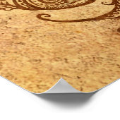 Vintage Fieber Zodiac Poster (Ecke)