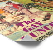 Vintage Fiktion-Collage, Version 2 Poster (Ecke)