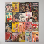 Vintage Fiktion Poster (Vorne)