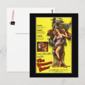 Vintage-Film-Horror - Postkarte (Vorne/Hinten)