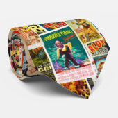 Vintage Film-Plakat-Collagen-Krawatte Krawatte (Gerollt)