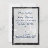 Vintage Filmkamera Fotodruck Einladung (Vorderseite)