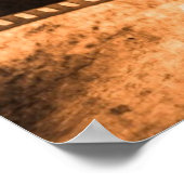 Vintage Filmkamera Poster (Ecke)