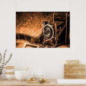 Vintage Filmkamera Poster (Küche)