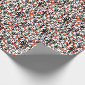 Vintage Filmkameras, nahtlos. Geschenkpapier (Ecke)