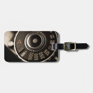 Vintage Filmkameraskala Gepäckanhänger