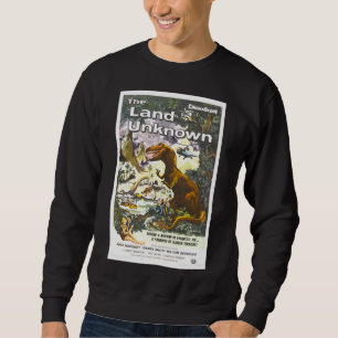 Vintage-Filmplakat entdeckt unbekannten Dinosaurie Sweatshirt