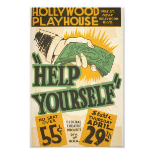Vintage Filmplakate ca. (1960er) Klassische Film Fotodruck